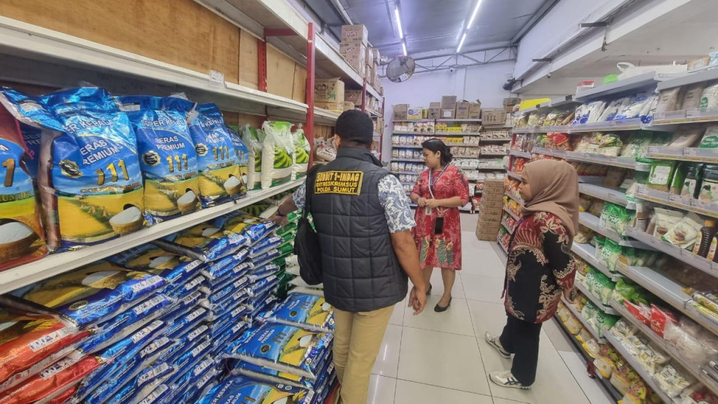 Polda Sumut Telusuri Beras Tak Sesuai Mutu, 2 Kemasan Premium Diverifikasi Legalitas
