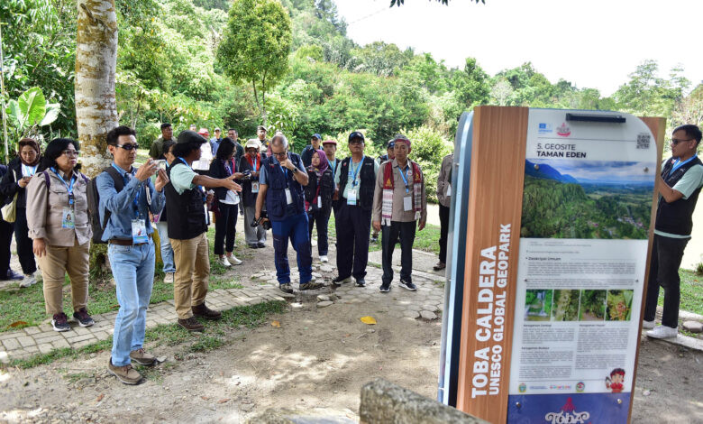 Terkesan dengan Geosite Taman Eden 100, Asesor UNESCO Kaldera Toba Geopark Terkejut Tahu Biayanya