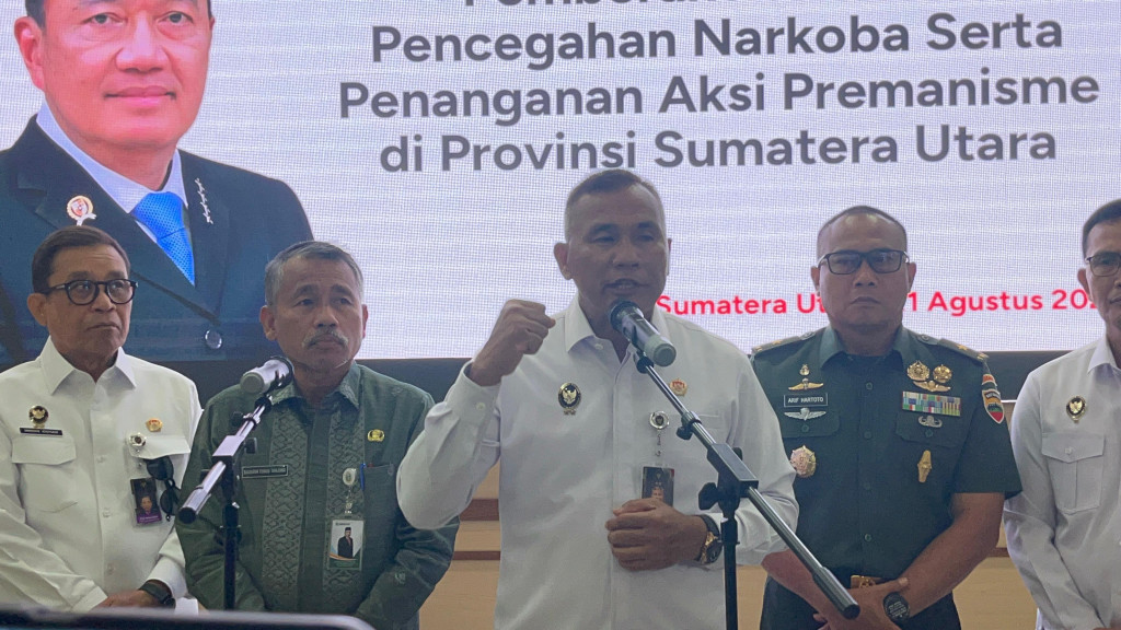 Kemenkopolkam Soroti Peredaran Narkoba di Sumut, Tegaskan Bubarkan Ormas Bermasalah