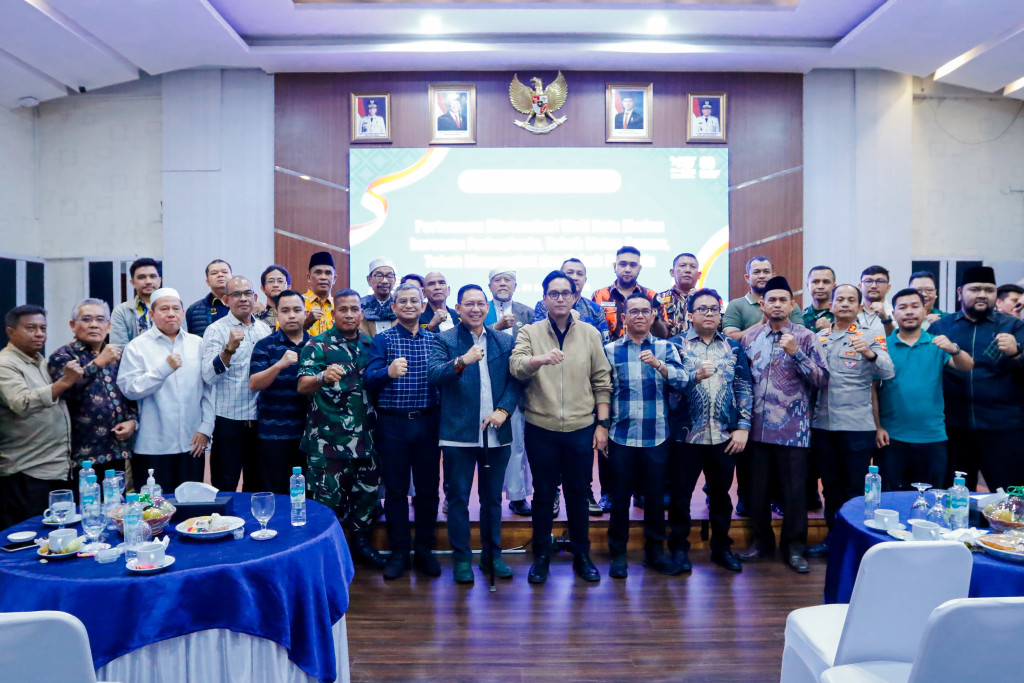Jaga Kondusivitas Kota Medan Pasca Demo Anarkis, Rico Waas Bertemu dengan Forkopimda dan Tokoh Publik