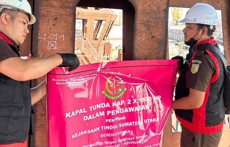 Kasus Korupsi 2 Kapal Tunda Pelindo Naik Penyidikan, Kejati Sumut Segera Tetapkan Tersangka