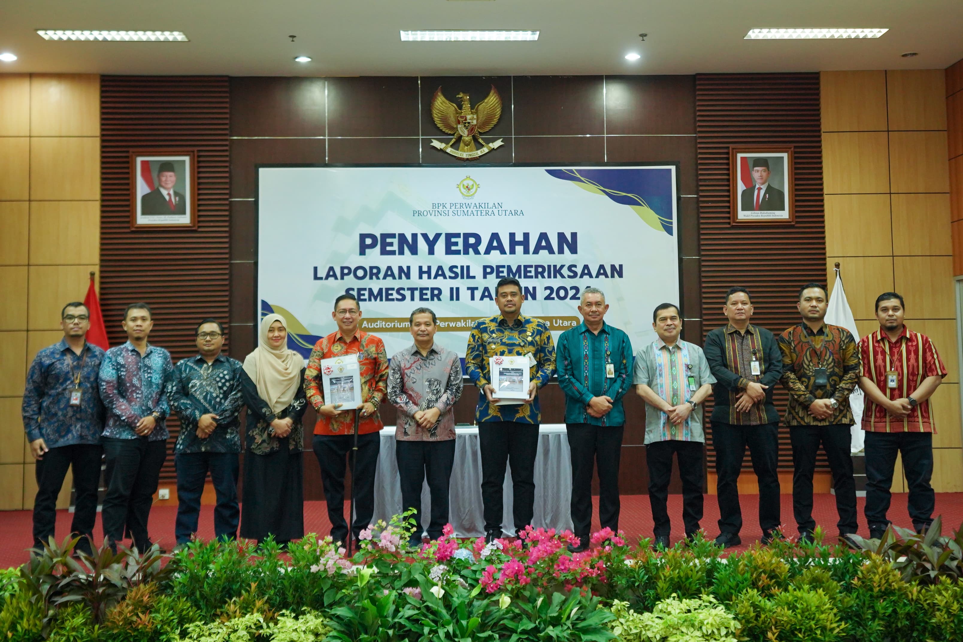 Pemko Medan Terima LHP Kepatuhan Pengadaan Barang dan Jasa TA 2024 Dari BPK RI Perwakilan Sumut