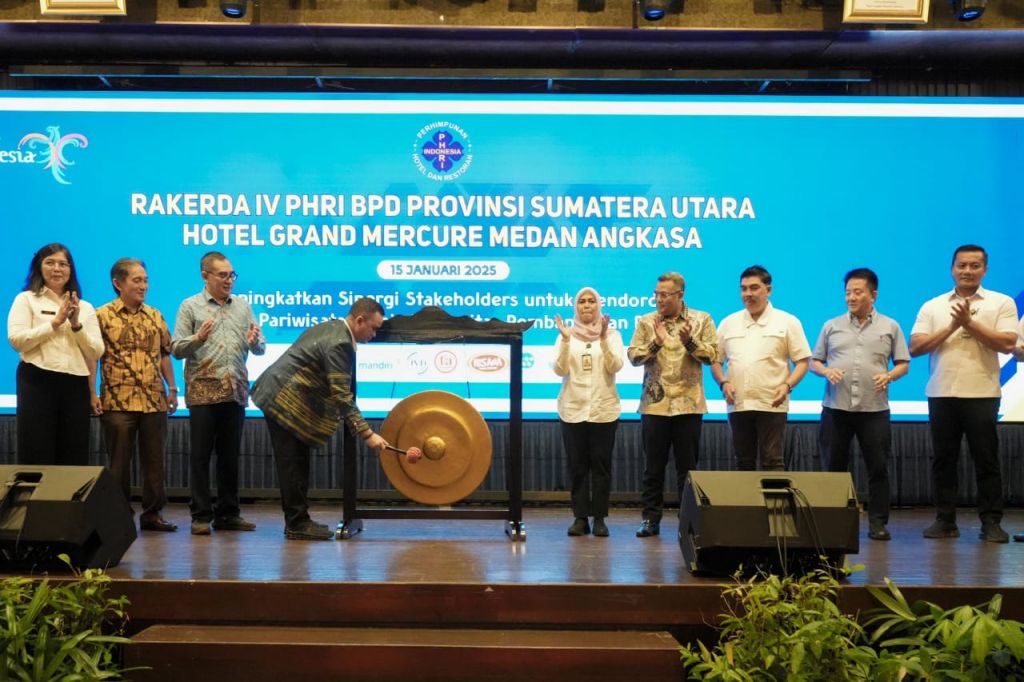 Pemko Berharap Raker IV PHRI Sumut Lahirkan Progam Kolaboratif Wujudkan Medan Kota Ramah Wisata